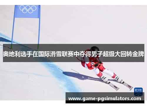 奥地利选手在国际滑雪联赛中夺得男子超级大回转金牌