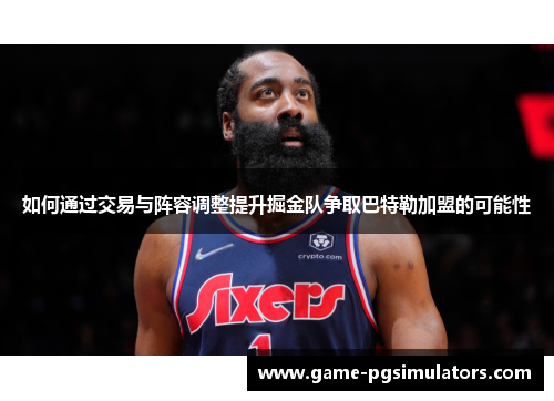 如何通过交易与阵容调整提升掘金队争取巴特勒加盟的可能性